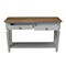 International Concepts Rectangle Vista Console/Sofa Table, 48 W, 16 L, 30 in H, Wood, Hickory/Stone OT41-15S - alternate 8